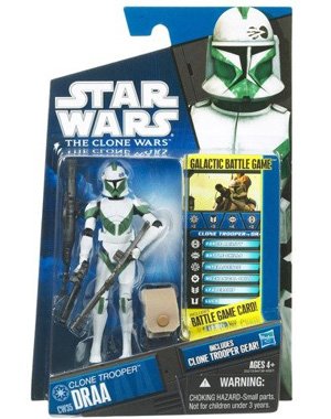 Hasbro スター・ウォーズ クローン・ウォーズ ベーシックフィギュア クローン・トルーパー ドラー/Star W画像