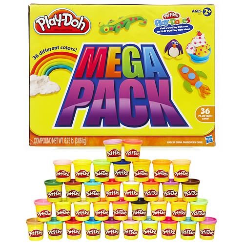 プレイ・ドー　３６色デラックスセット　Play-Doh Mega Compound