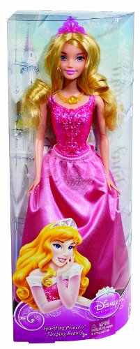 ディズニープリンセスキラキラドレスのプリンセスドールアソートオーロラ(X9337)