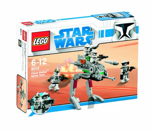 LEGO レゴ スター・ウォーズ クローン・ウォーカー 揉みあい・容器に並べる 8014