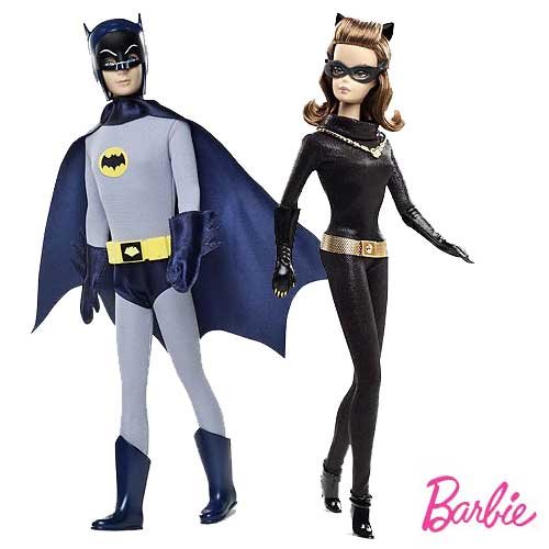 バービー　プレミアムセット　バットマン＆キャットウーマン画像