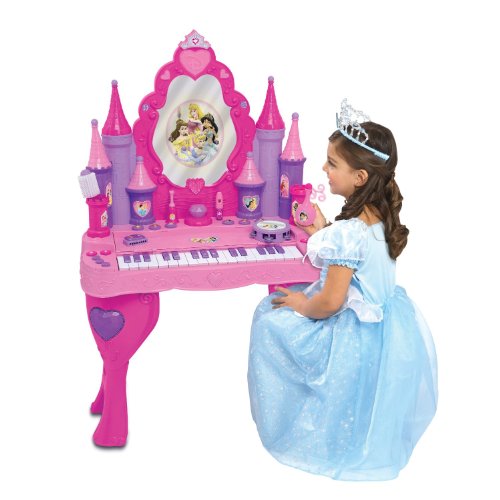 名入れ無料 Disney ディズニー プリンセス バニティーピアノ キーボード Fucoa Cl