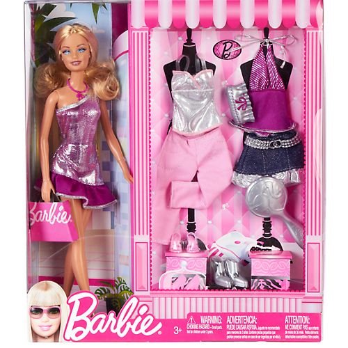 バービー Barbie Fab Life Doll and Fashion - Pink Skirt and Accessories Doll|ワールドセレクトショップ
