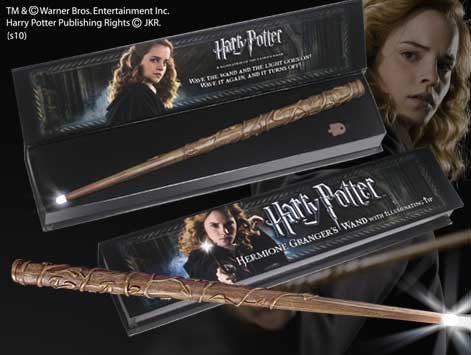 ハリーポッター　ハーマイオニー　光る魔法の杖　HARRY POTTER ILLUMINATING WAND Hermione Granger画像