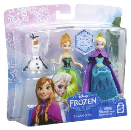 ディズニーフローズン アナと雪の女王 Disney Frozen Sisters アナ&エルサ シスター 9cmミニフィギュ|ワールドセレクトショップ