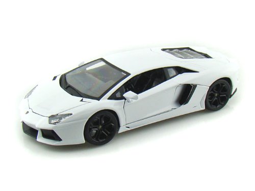 ダイキャストカー ランボルギーニ Aventador LP700-4 ホワイト 1/18|ワールドセレクトショップ