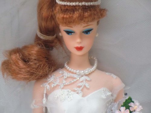 縁定めデー 赤ちょうちんビー Wedding Day Barbie 1961 Fashion And Doll Reproduction バー牛ィ Bharadwajclasses Com