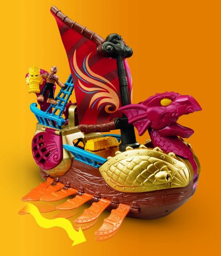 肌触りがいい Maginext蛇海賊船 Fisher Price社 ワールドセレクトショップ レビューで送料無料 Ecoton Or Id