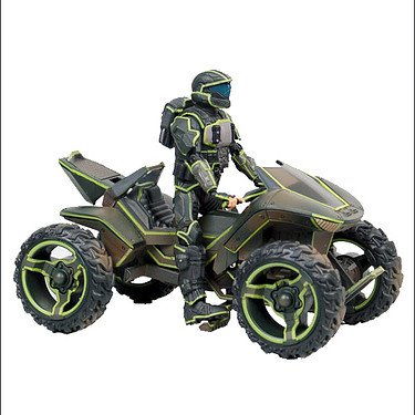 マクファーレン HALO MONGOOSEUltra-light All-terrain Vehiclewith ODST ROOKIE｜ワールドセレクトショップ