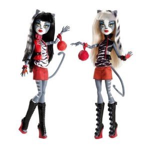 モンスターハイ　化け猫ツインシスターズ　Monster High Werecat Twin Sisters｜ワールドセレクトショップ 32,370円