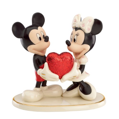 その他 当店の記念日 Sweethearts ミニー ミッキー レノックス ディズニーフィギュア Forever 0095 Disney Lenox Beta Ris Sa