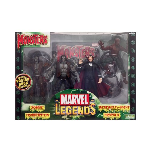 マーベル 先祖伝承 Marvel Legends 6in ボックス席 モンスターズ セット-ブロック-おもちゃ