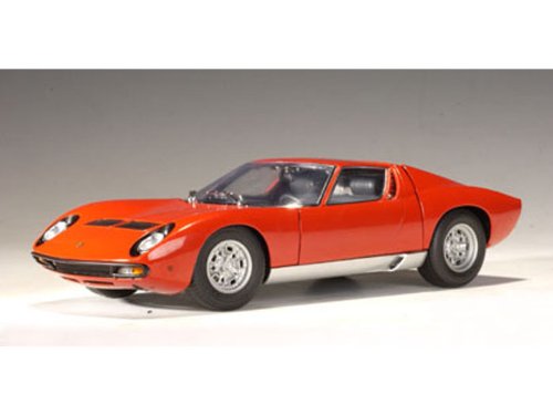 楽天市場】ダイキャストカー ランボルギーニ ミウラ SV オレンジ