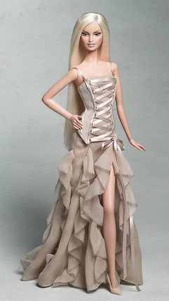 バービーコレクター ザ・バービールック レッドカーペット ブラックレーベル バービー人形 Barbie ルックコレクション ブラックラベル レッド