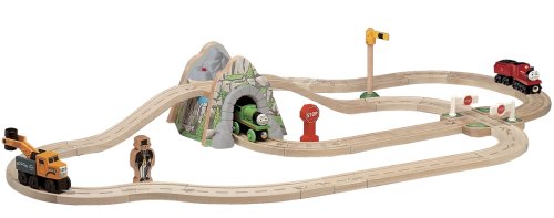 きかんしゃトーマス木製軌跡続きもの 木製マウンテンオーバーパスセット
