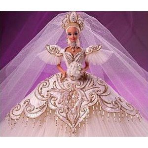 1992年製ひな形 Empress Bride 皇后陛下バービーフィギュアあやつり人形 1/6