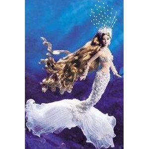 2002年真似形 物量制限事項版 マーメイド Enchanted Mermaid Barbie バービーフィギュアあやつり人形 1/６
