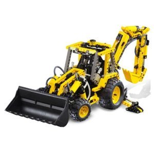 LEGO レゴ  #8455 Technic Pneumatic Back-hoe Loader 空気の状態装てん 填 機