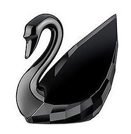 スワロフスキー【SWAROVSKI】 結晶 白鳥 Jet 黒 1098643