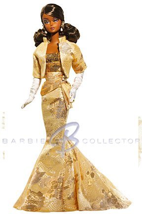 2009年ひな形 Golden Gala バービーフィギュアあやつり人形 1/６
