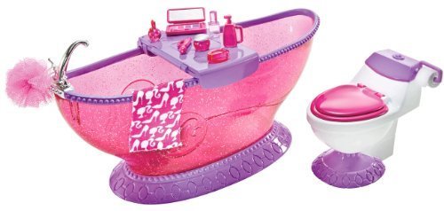 バービー Barbie Bath To Beauty Bathroom Set Model: T7537 あやつり人形 お人形さん 手あそび