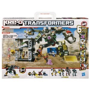KRE-O (クレオ) Transformers (トランスフォーマー) Destruction Site Devastator Set (36951)|ワールドセレクトショップ