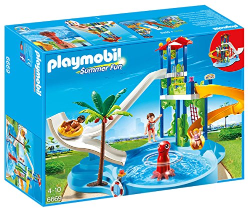 playmobil 6669 water park with slides