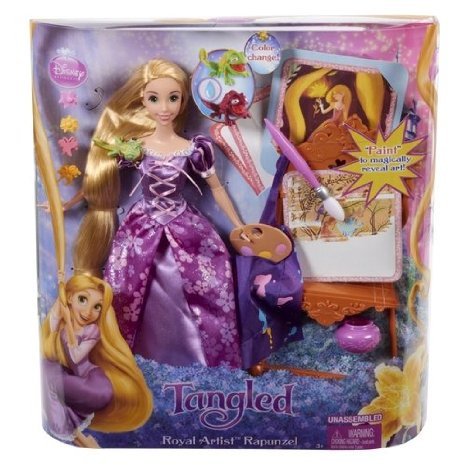 Disney (ウォルトディズニー)Tangled Royal Artist Rapunzel Doll お人形さん あやつり人形 図形