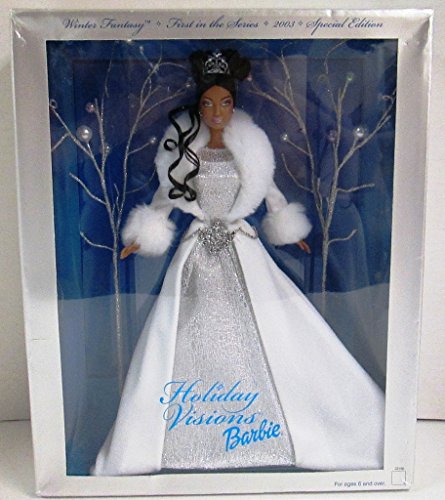 2003 Winter Fantasy Holiday Visions Barbie A/A Special Edition by Mattel