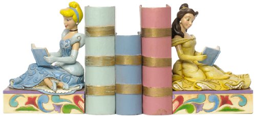4033970 Disney Cinderella And Belle Princess Bookends シンデレラ\u0026呼びりんお姫様 ブックエンド