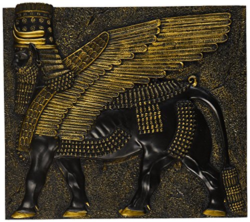Design Toscano Assyrian Winged Bull Wall Sculpture