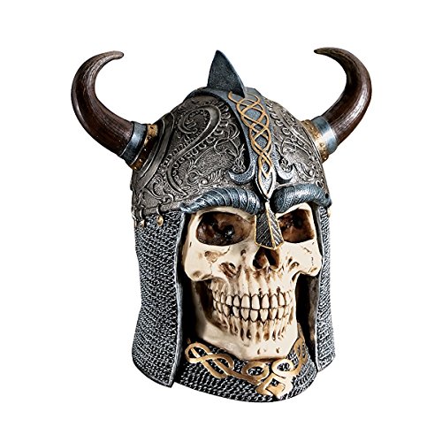 Design Toscano Daimer The Celtic Skull Warrior Sculpture