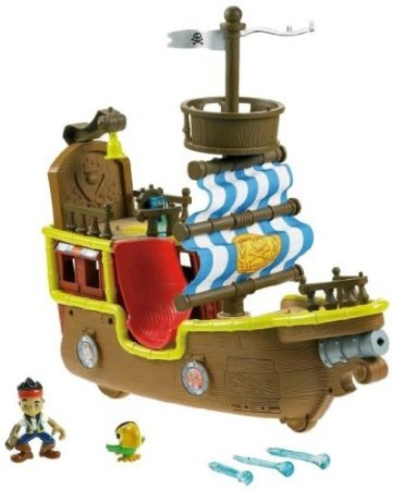 Fisher-Price (フィッシャープライス) Jakes Musical Pirate Ship Bucky ミニカー ミニチュア 模型 プレ｜ワールドセレクトショップ