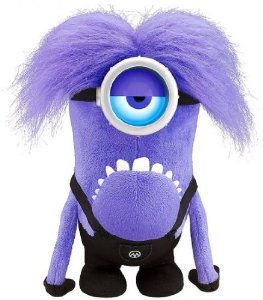 Despicable Me 2 (怪盗グルーのミニオン危機一髪) - 12 インチ Talking/Light Up Purple Minion おもちゃ|ワールドセレクトショップ