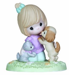 Precious Moments Fur-Ever Friends Figurine｜ワールドセレクトショップ