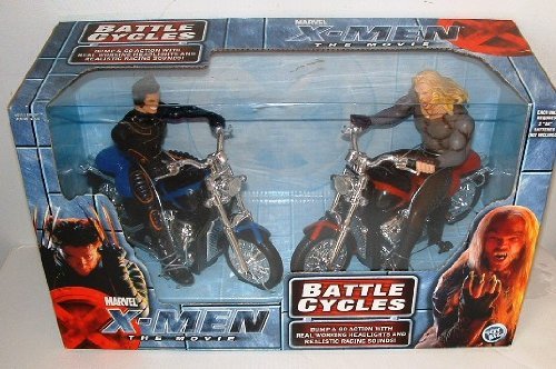 Marvel マーベル X-Men エックスメン The Movie Wolverine ウルヴァリン and Sabretooth Electronic Batt|ワールドセレクトショップ
