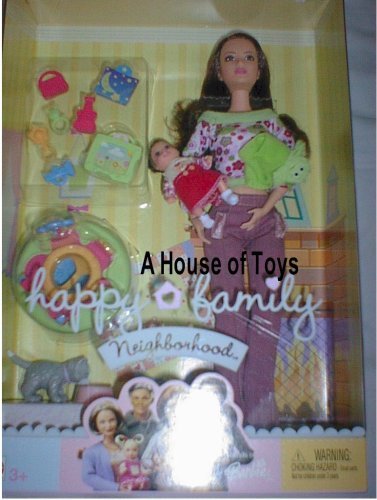 バービー Barbie Happy Family Neighborhood Mom Baby ドール 人形