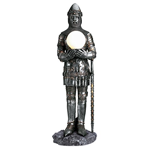 Design Toscano Sir Percival's Illuminated Sculpture