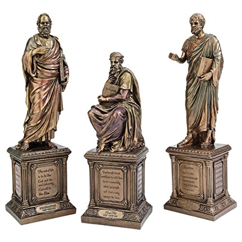 Design Toscano Master of Western Philosophy Statue: Set|ワールドセレクトショップ