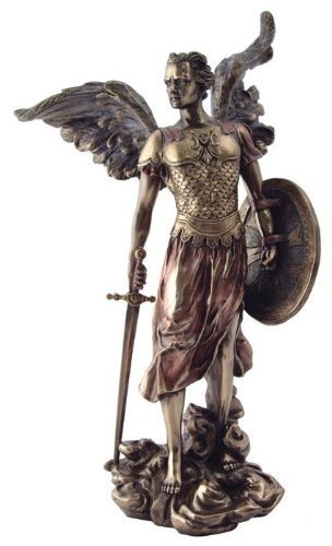 13.5 Archangel Michael Statue Figurine Figure Miguel San Saint Angel St by TLT|ワールドセレクトショップ