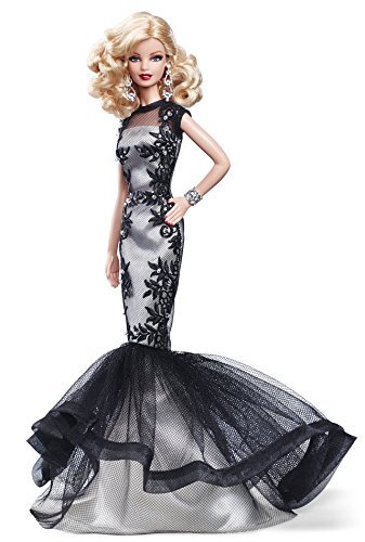 手あそび Classic Evening Gown Barbie Doll お人形さん Platinum Label