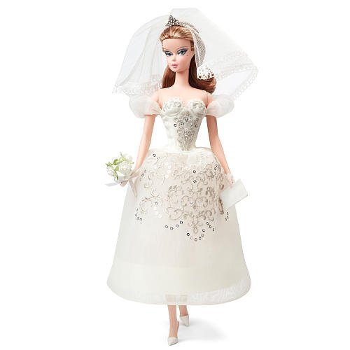 バービー Barbie Fashion 流行り物 Model Collection 寄せあわせ Wedding Gown Barbie Doll お人形さん