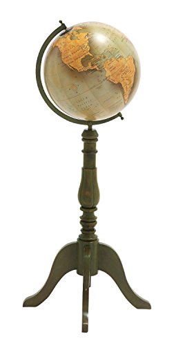 Benzara The Handsome Wood Metal Floor Globe｜ワールドセレクトショップ