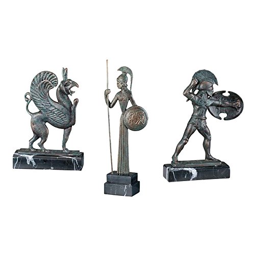 Design Toscano Hellenistic Ironwork Sculpture Set|ワールドセレクトショップ