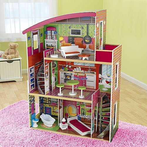 KidKraft Little Girls Designer Dollhouse 12pc Play Set by KidKraft|ワールドセレクトショップ