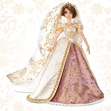Disney ウォルトディズニー Rapunzel Wedding Doll - Limited Edition