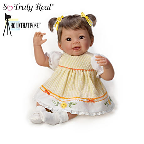 日本全国送料無料 アシュトンドレイク Hold That Pose Baby Girl Dolls By Linda Murray 赤ちゃん人形 ベビードール 激安ブランド Kadvit Pl