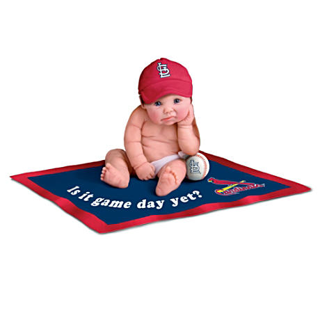 アシュトンドレイク St Louis Cardinals Commemorative Baby Doll Collec 赤ちゃんお人形さん 赤ん坊人形 Ohanaco Com