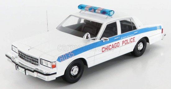 Mcg 1 18 シボレー カプリス シカゴ さつ 1987 パトロールカー Chevrolet Caprice Chicago Police ダイキャス Earthkitchen Ph