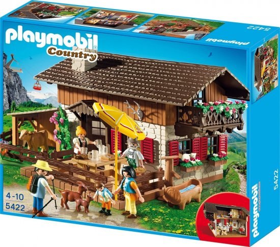 Playmobil (プレイモービル) アルプスのヒュッテ 5422 おもちゃ-ブロック-セット